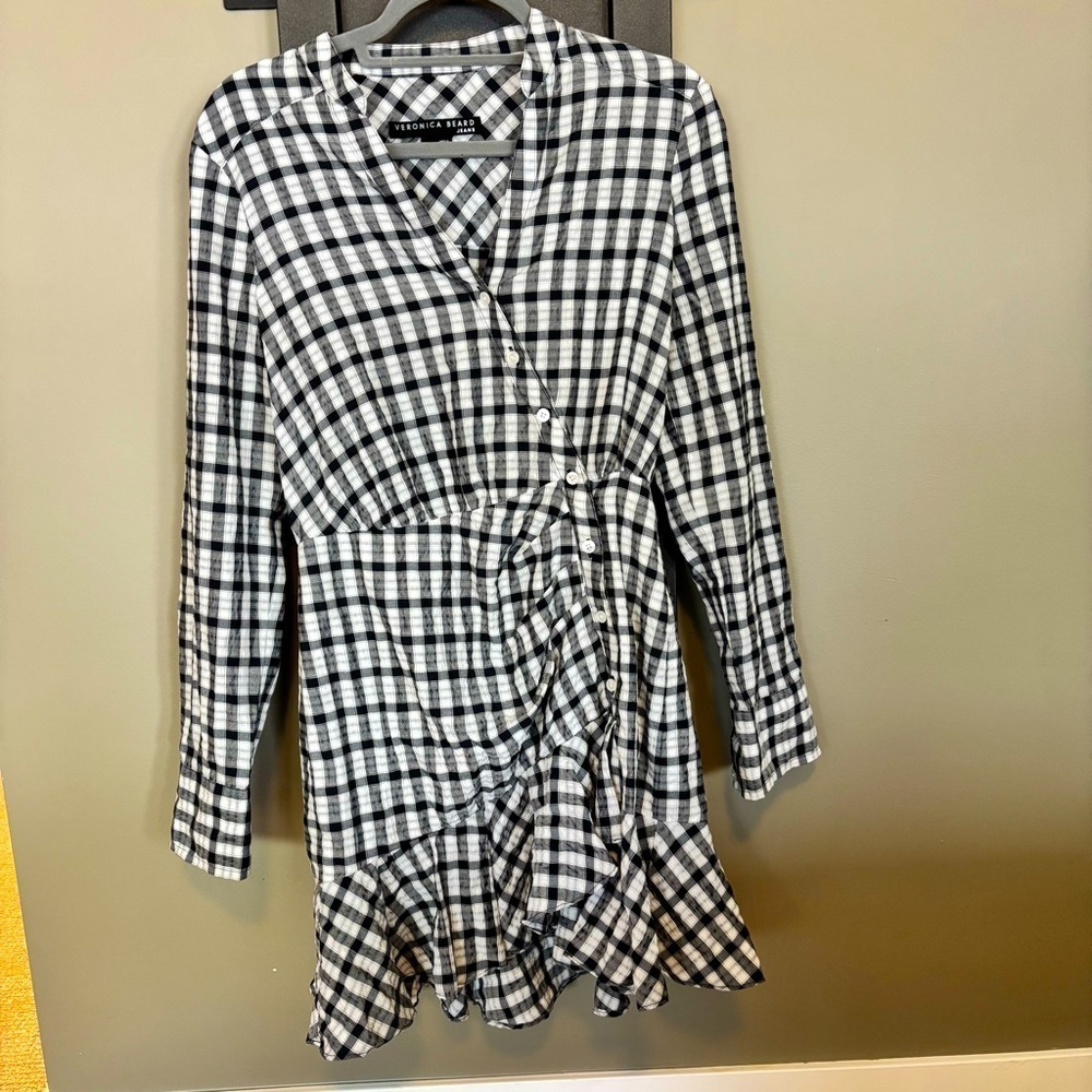 Veronica Beard Plaid Mini Dress - size S​​